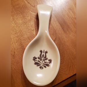 Pfaltzgraff  Village Spoon Rest Hanging 9.25" x 3.5" Floral USA 515